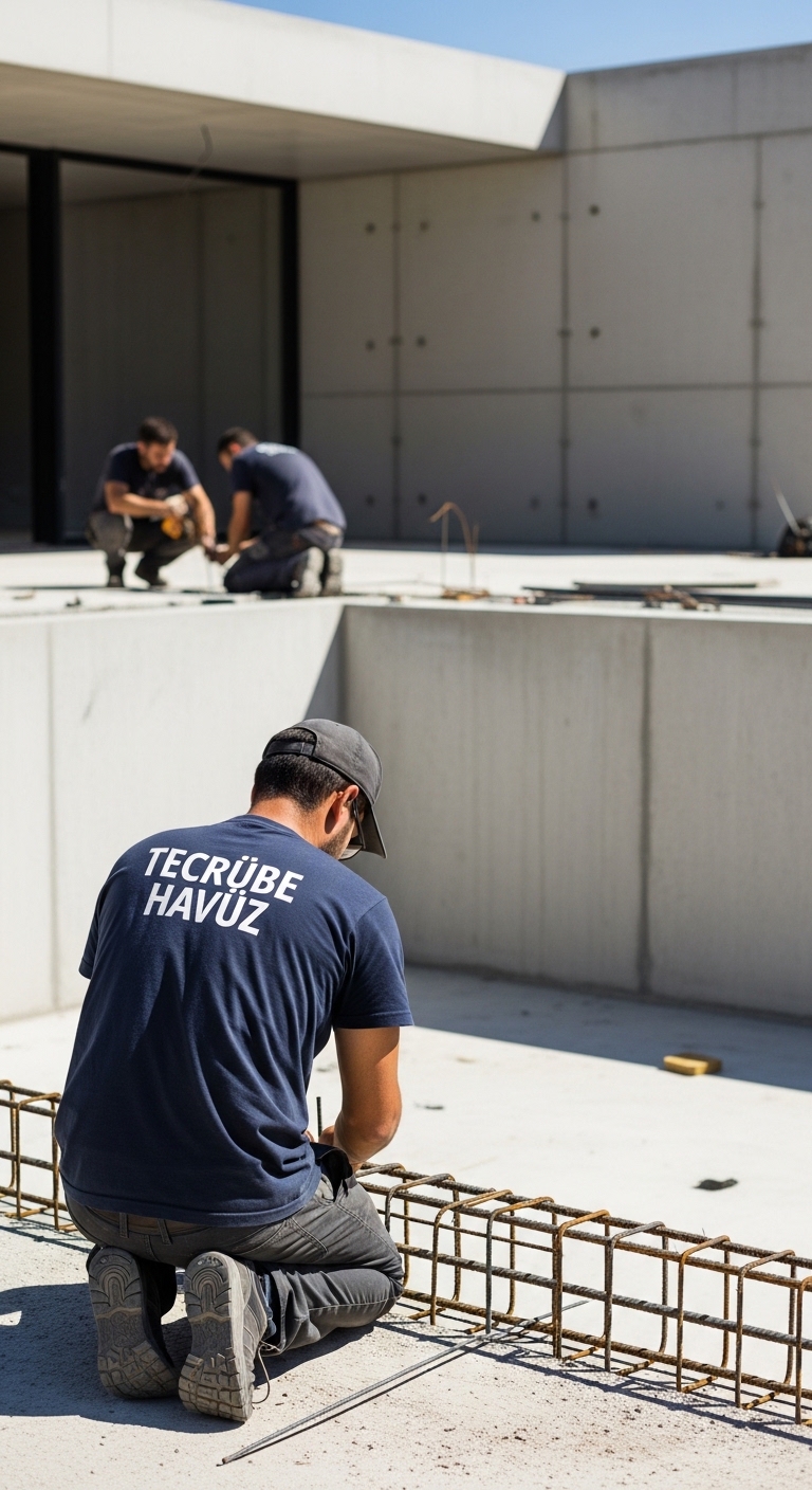 TEKİRDAĞ ÇİFTLİK EVLERİ İÇİN GENİŞ AİLE HAVUZLARI